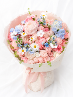 Hoa Pastel Garden Bouquet Đan Phượng 1