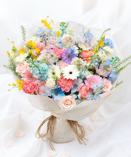 Hoa sinh nhật Pastel Garden Bouquet Đan Phượng 1