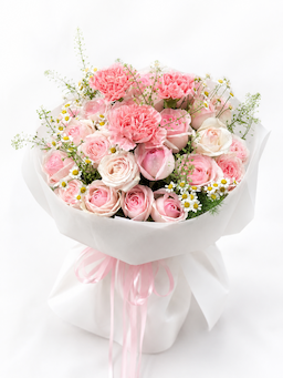 Bó Hoa Hồng Pastel Đan Phượng 1
